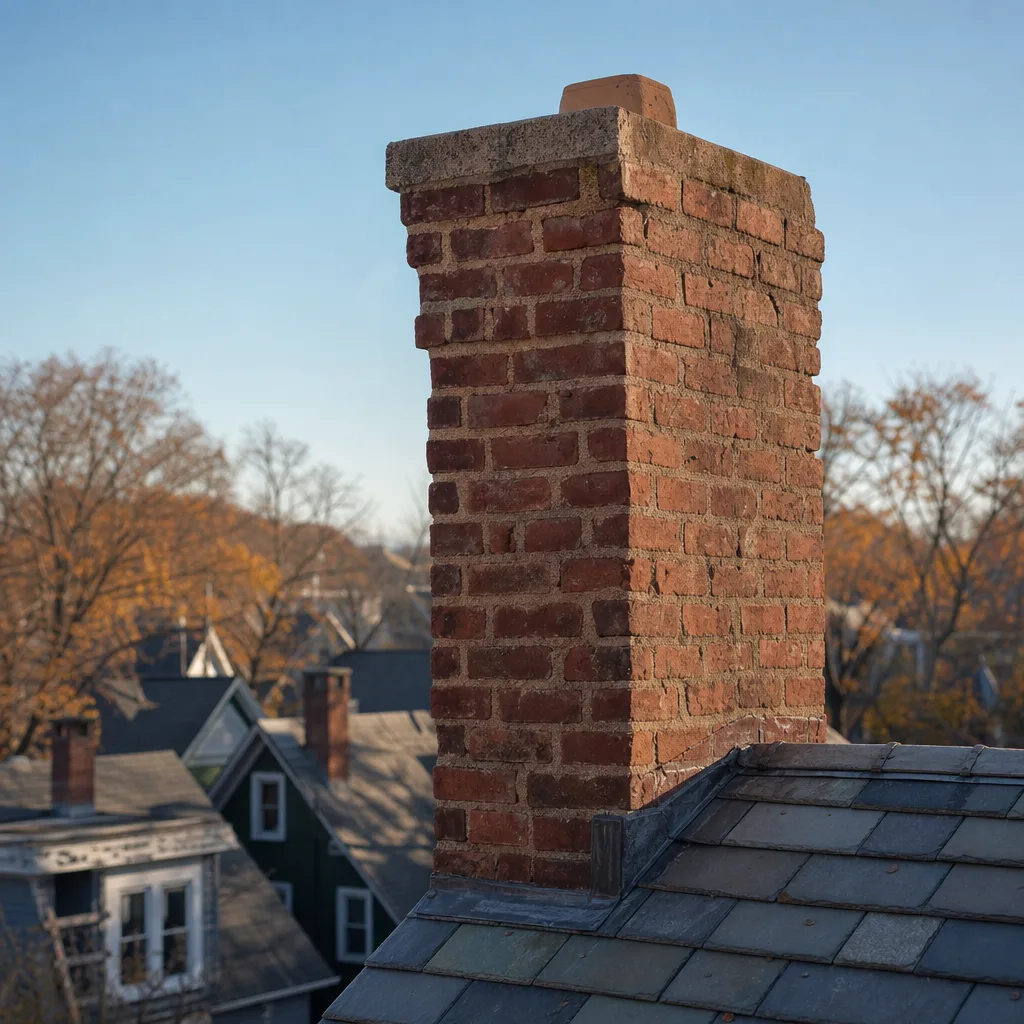 Illustration for chimney cleaning in New Haven