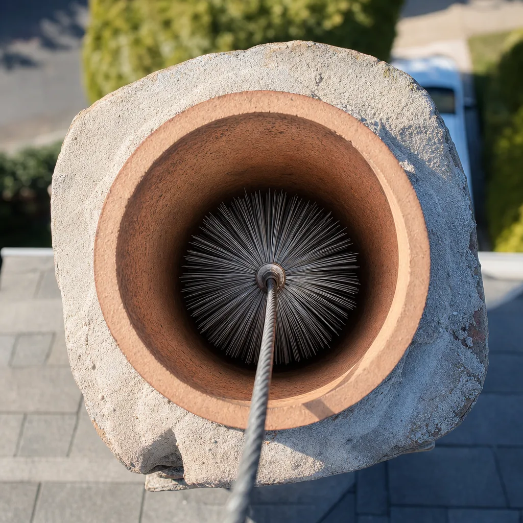 Illustration for chimney cleaning in Port Chester