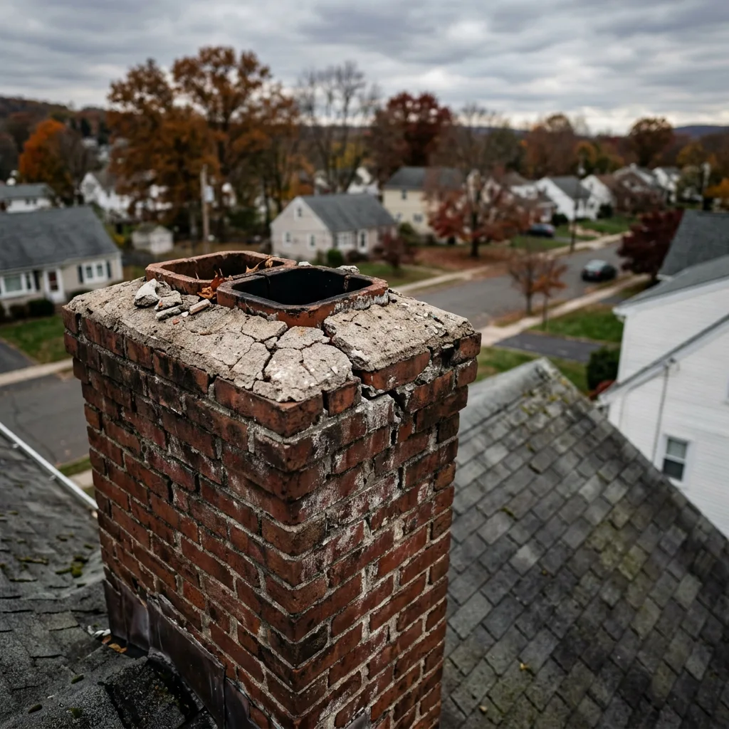 Illustration for chimney cleaning in Ansonia