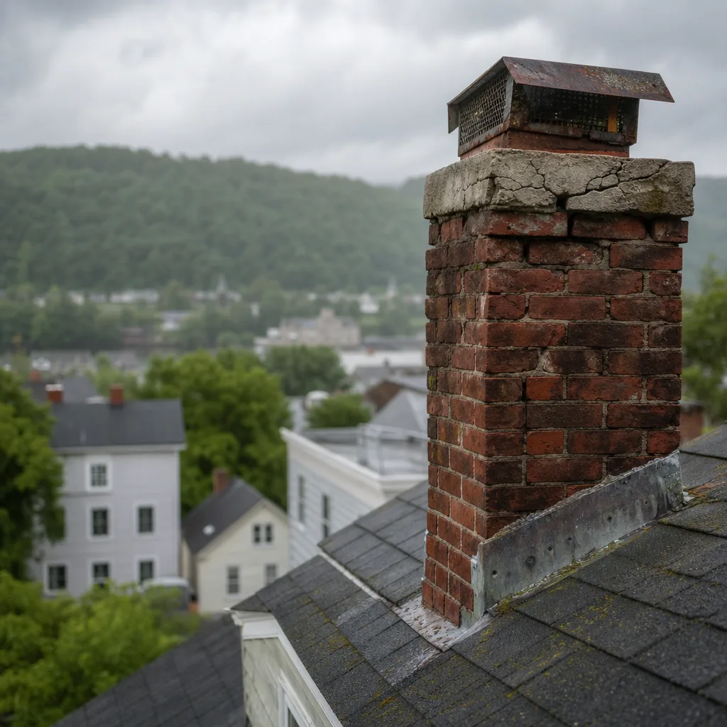 Illustration for chimney cleaning in Derby