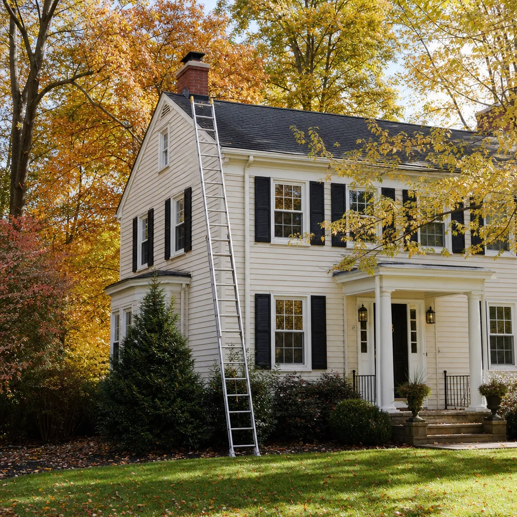 Illustration for chimney cleaning in Cheshire