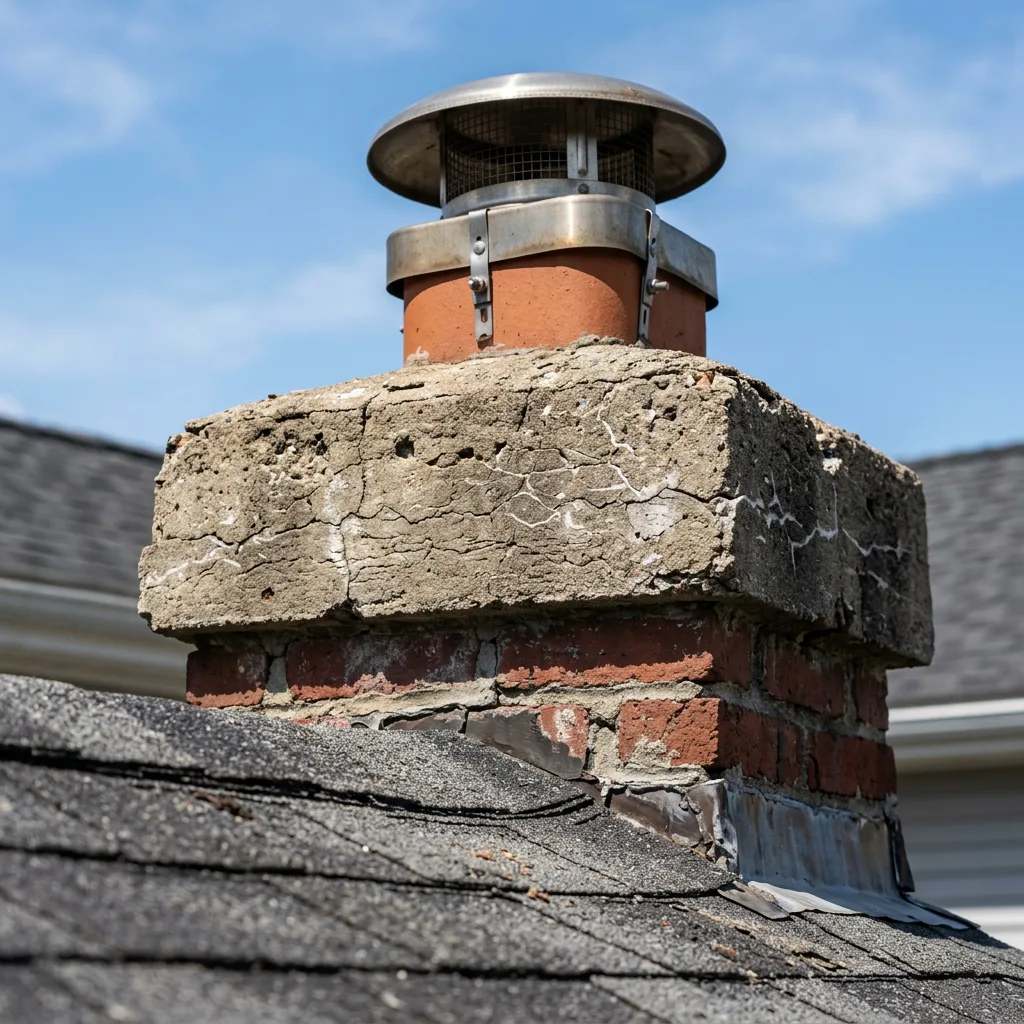 Illustration for chimney cleaning in Bethel